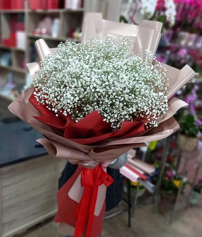 Букет цветов из: Гипсофила в Касумкенте